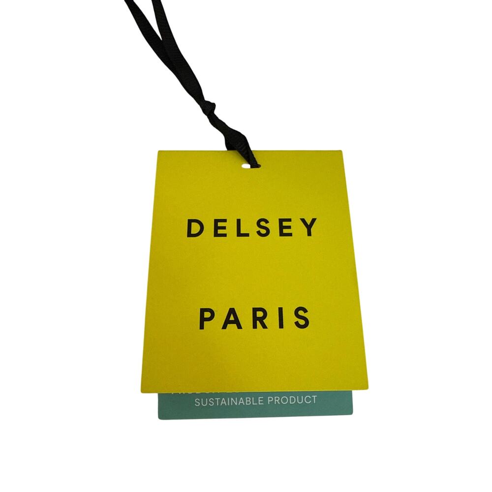 DELSEY Paris Chatelet Air 2.0 Angora Clutch Crossbody Bag Purse White Tan - Picture 8 of 11